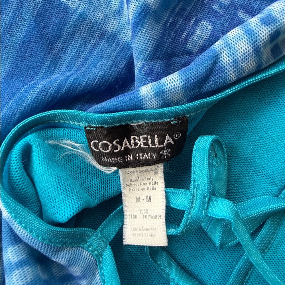 Y2K Cosabella Mesh Plaid Slip Dress - Picture 17 of 17